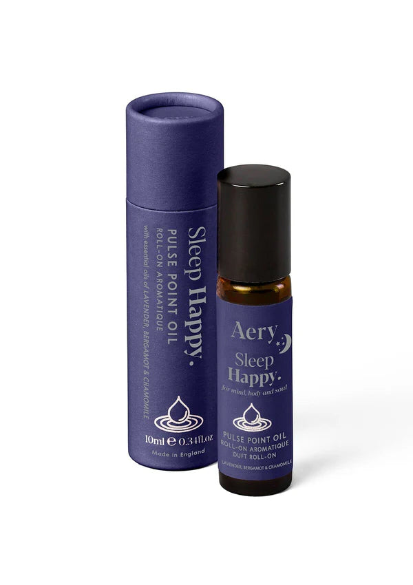 SLEEP HAPPY PULSE POINT ROLL ON - LAVENDER BERGAMOT AND CHAMOMILE