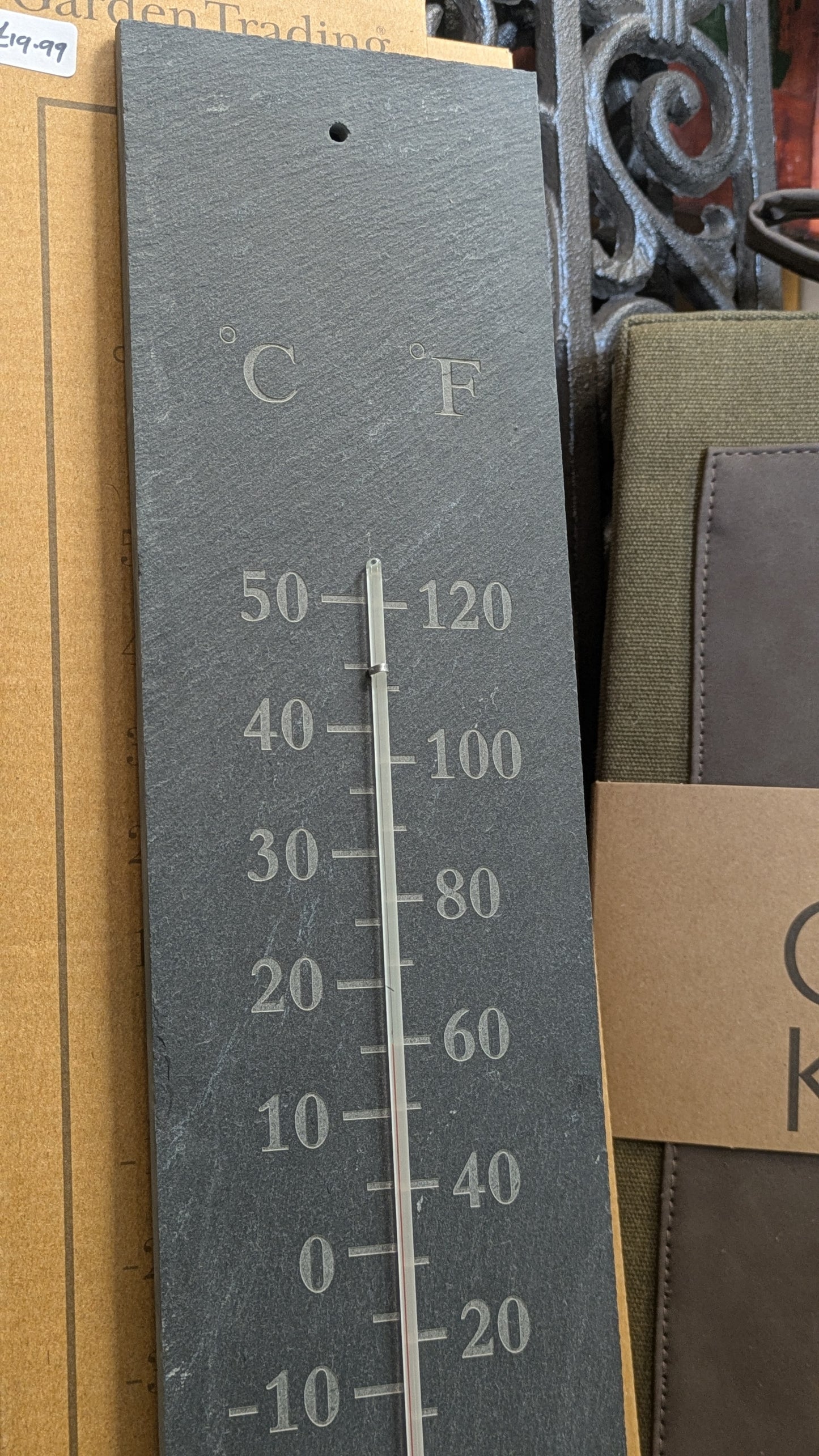 Slate Thermometer