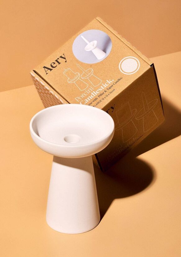 PORCINI CANDLE HOLDER