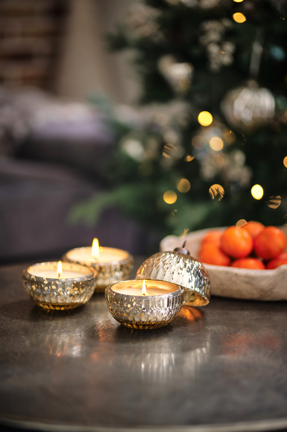 Winter Thyme Scented Candle Ornament