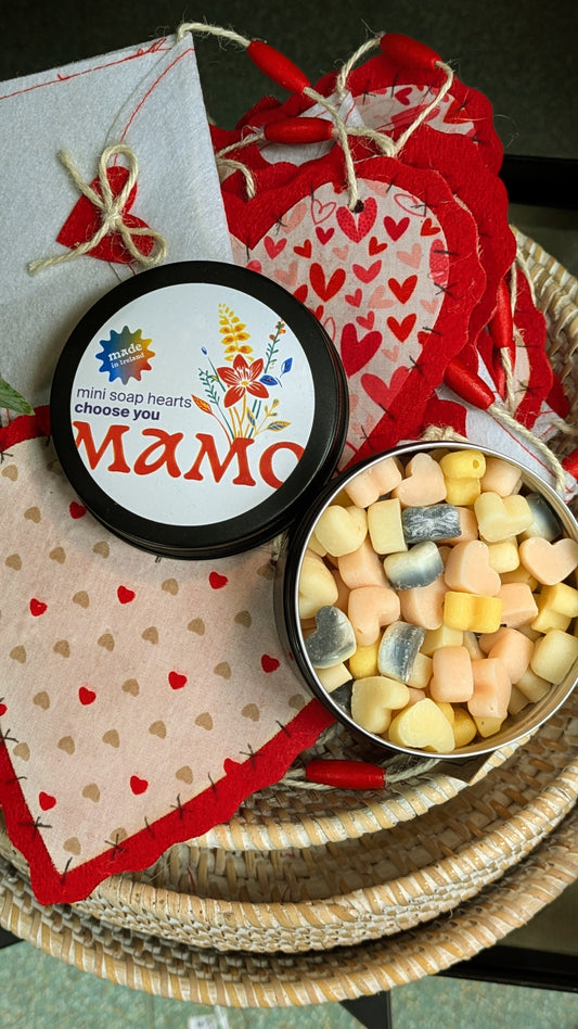 Choose You – Mini Soap Hearts - Assorted Single-use Soaps