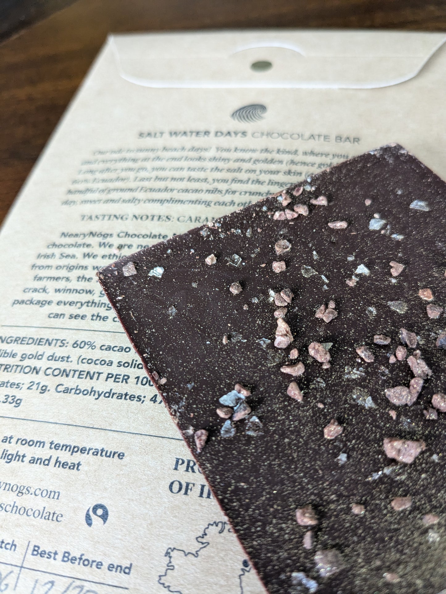 Salt Water Days - Chocolate Bar