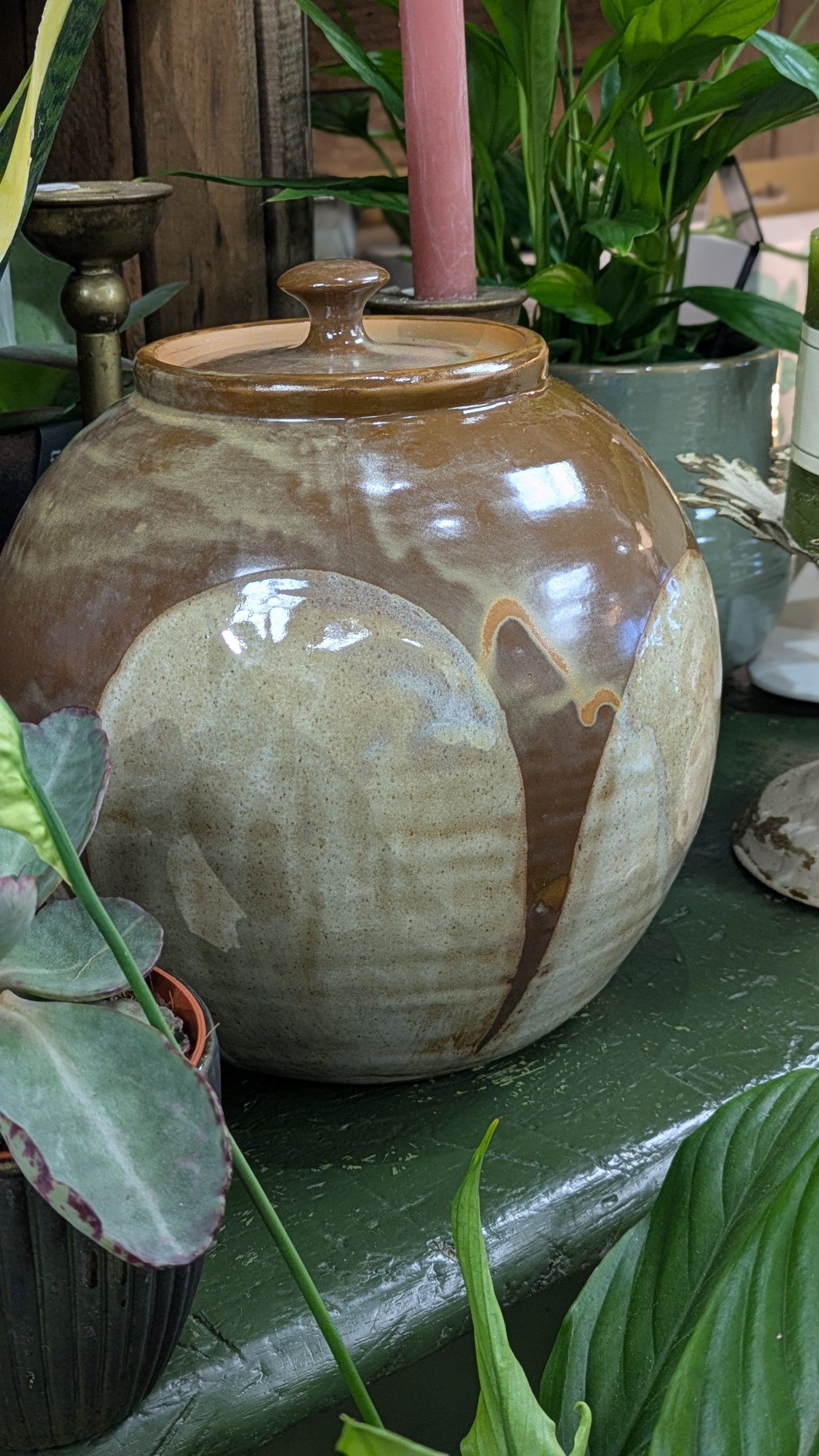 Stoneware Jar