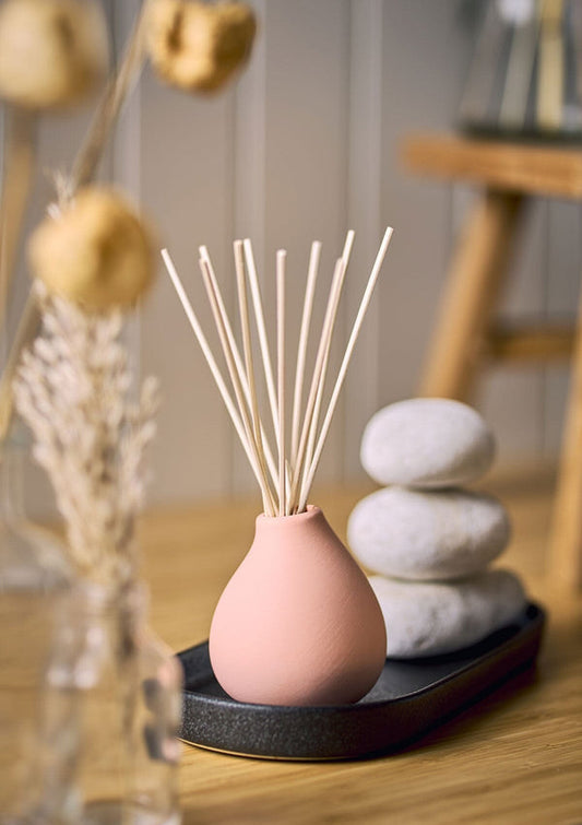 AZTEC TUBEROSE REED DIFFUSER - PEACH ALMOND MILK AND TUBEROSE