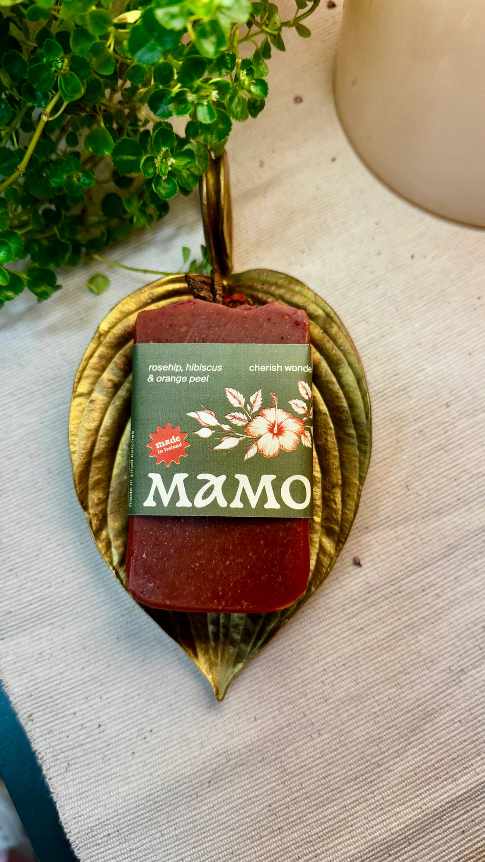 Cherish Wonder – Rosehip, Hibiscus & Orange Peel Soap