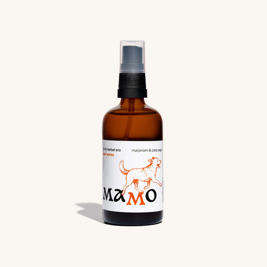 DOG CARE: Dog Coat Spray - Marjoram & Clary Sage