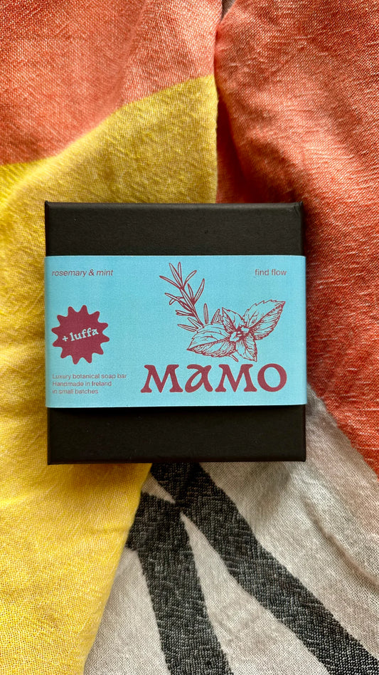 LUFFA Rosemary & Mint | Natural Exfoliant Body Soap Bar