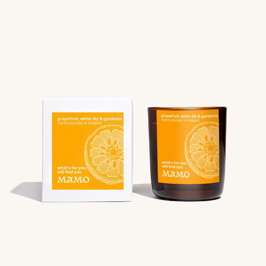 Grapefruit, White Lily & Gardenia Soy Candle | What's For You Will Find You