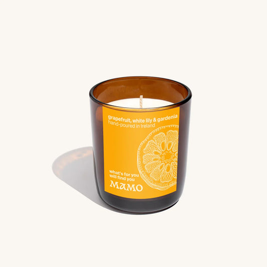 Grapefruit, White Lily & Gardenia Soy Candle | What's For You Will Find You