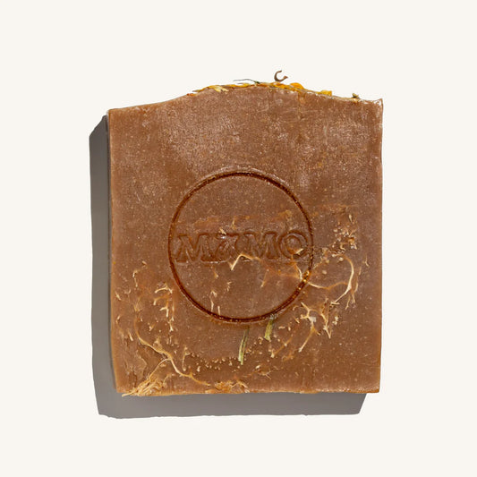 LUFFA Calendula, Chamomile & Honey | Natural Exfoliant Body Soap Bar | Unscented