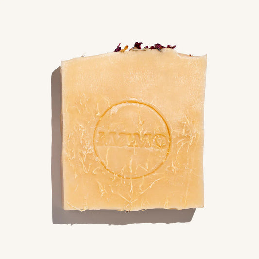 LUFFA Rose Geranium & Pink Grapefruit | Natural Exfoliant Body Soap Bar
