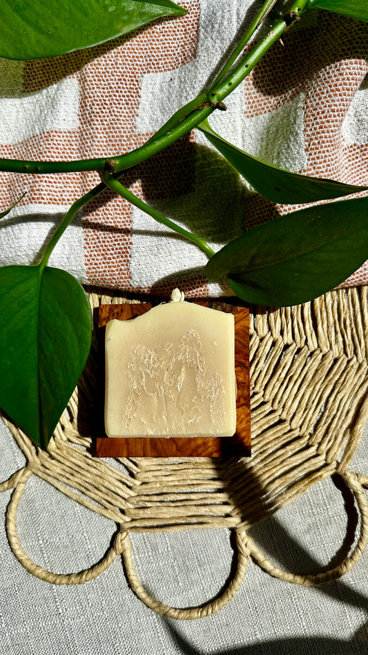 LUFFA Goat Milk, Turmeric & Neroli | Natural Exfoliant Body Soap Bar