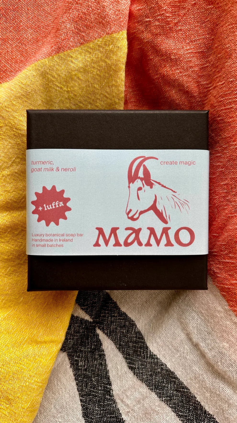 LUFFA Goat Milk, Turmeric & Neroli | Natural Exfoliant Body Soap Bar