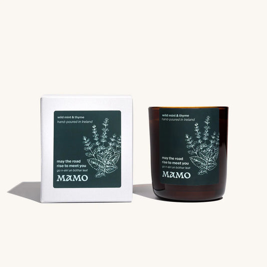 Wild Mint, Thyme & Sage Soy Candle | May The Road Rise To Meet You