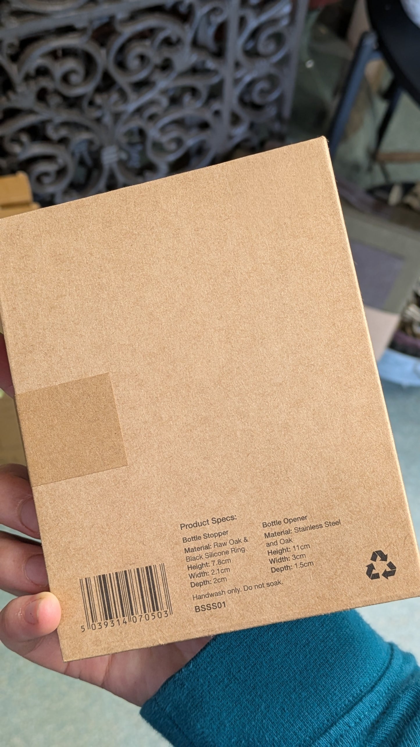 Bottle Opener & Stopper Set