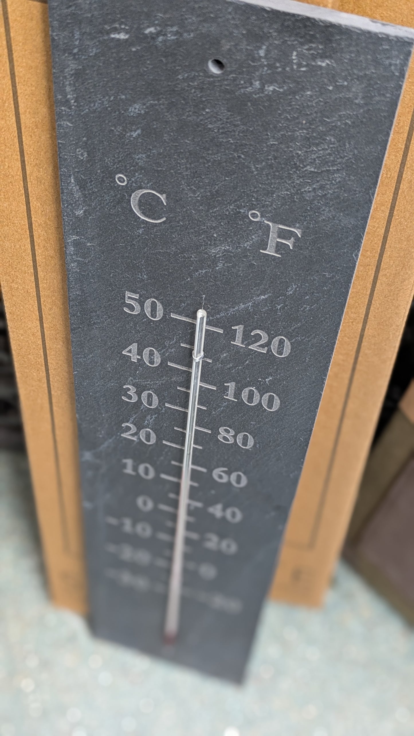 Slate Thermometer