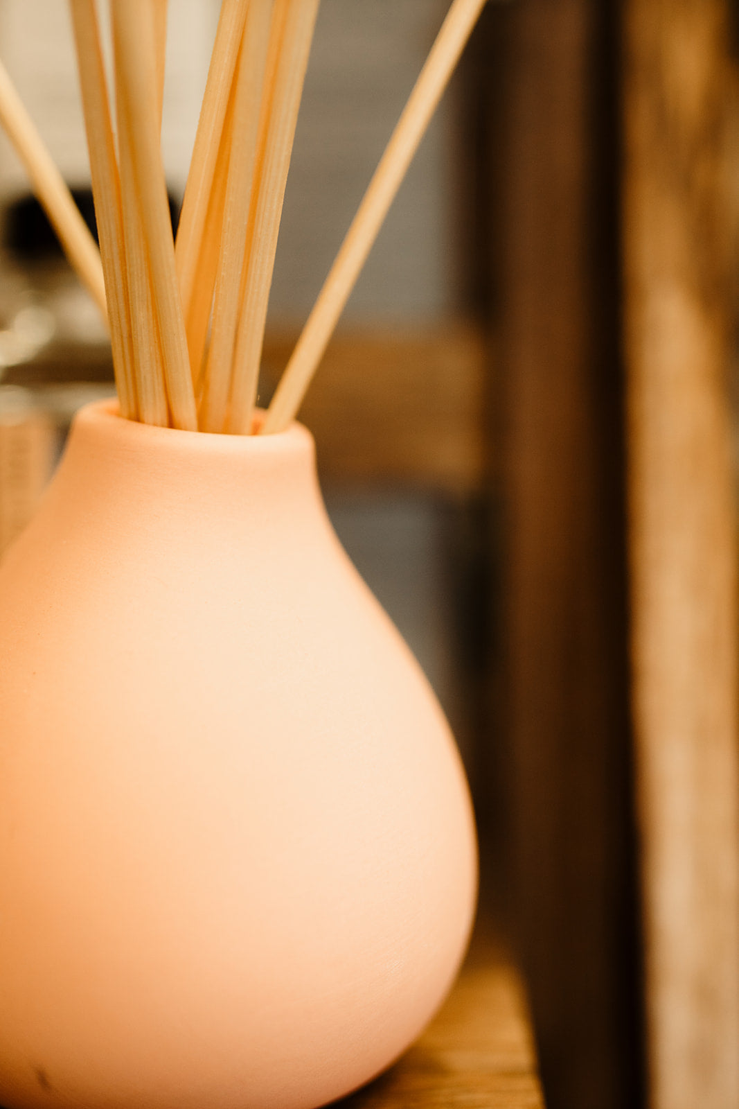 AZTEC TUBEROSE REED DIFFUSER - PEACH ALMOND MILK AND TUBEROSE