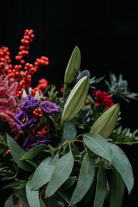 Classic Christmas Vase