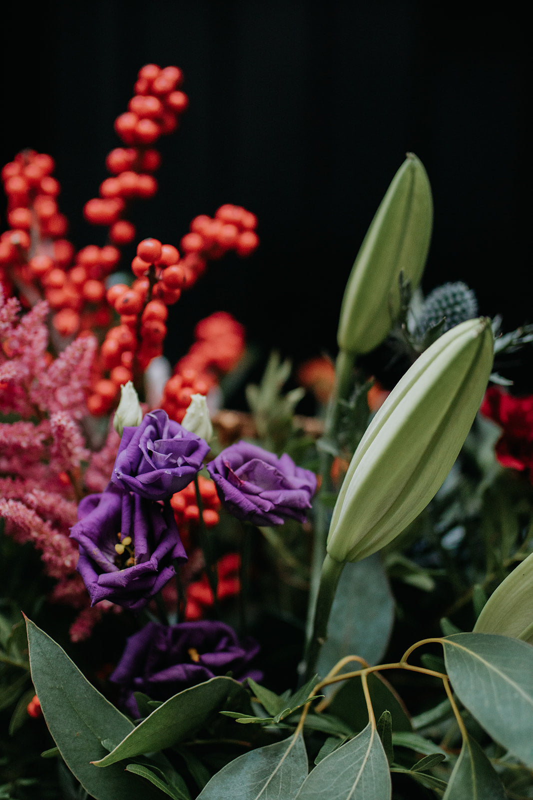 Classic Christmas Vase