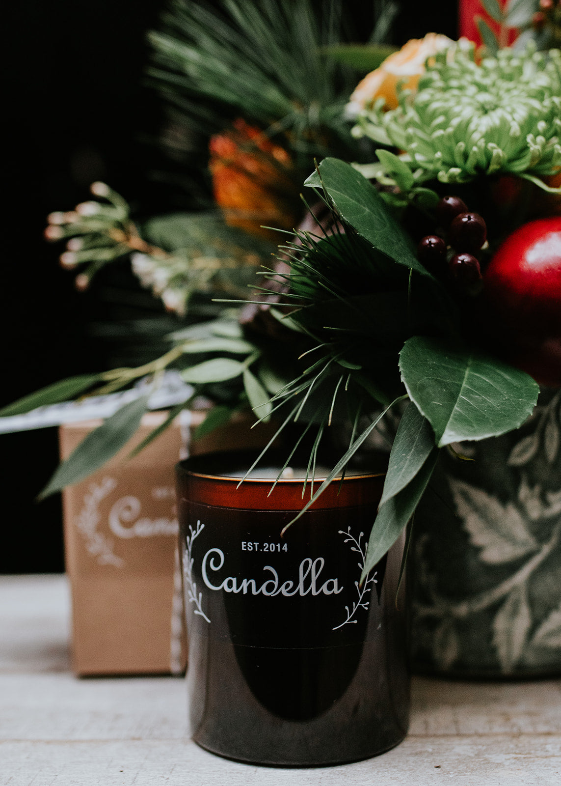 Festive Dutch Pot Candle, Gift Set