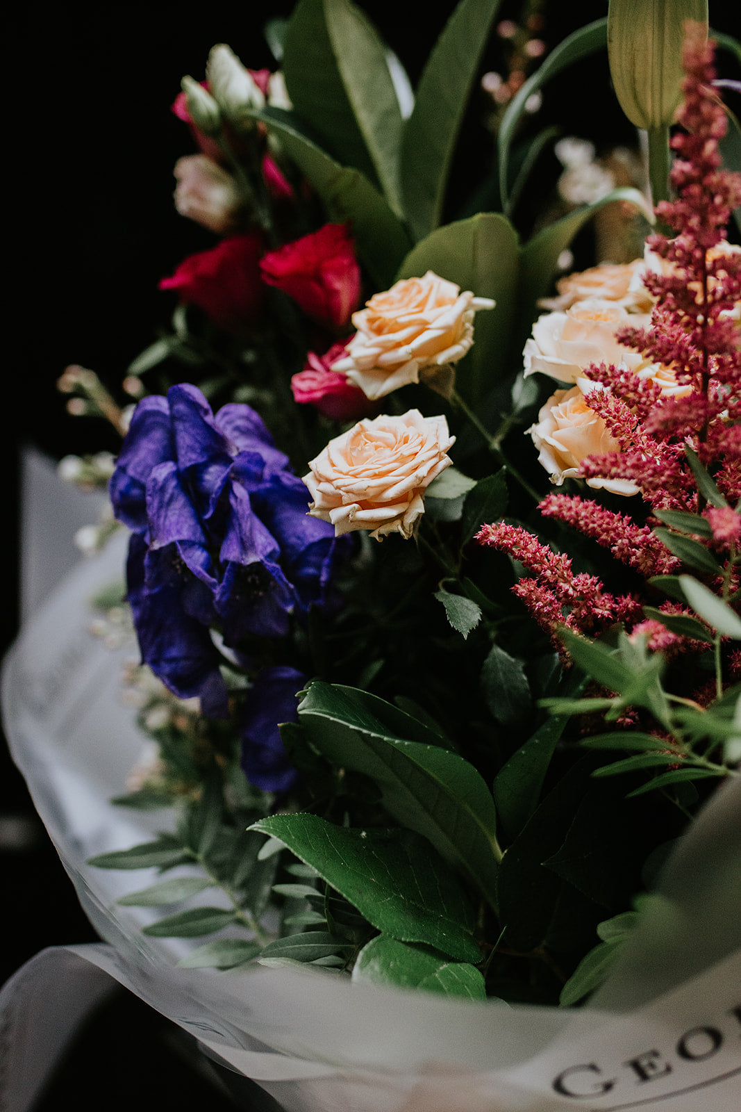 Seasons Greetings Hand-tied Bouquet