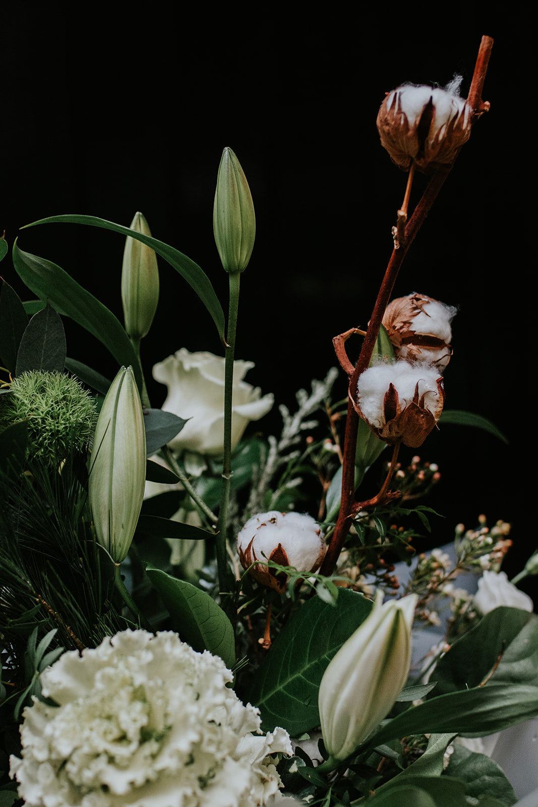 Winter Whites Hand-tied Bouquet