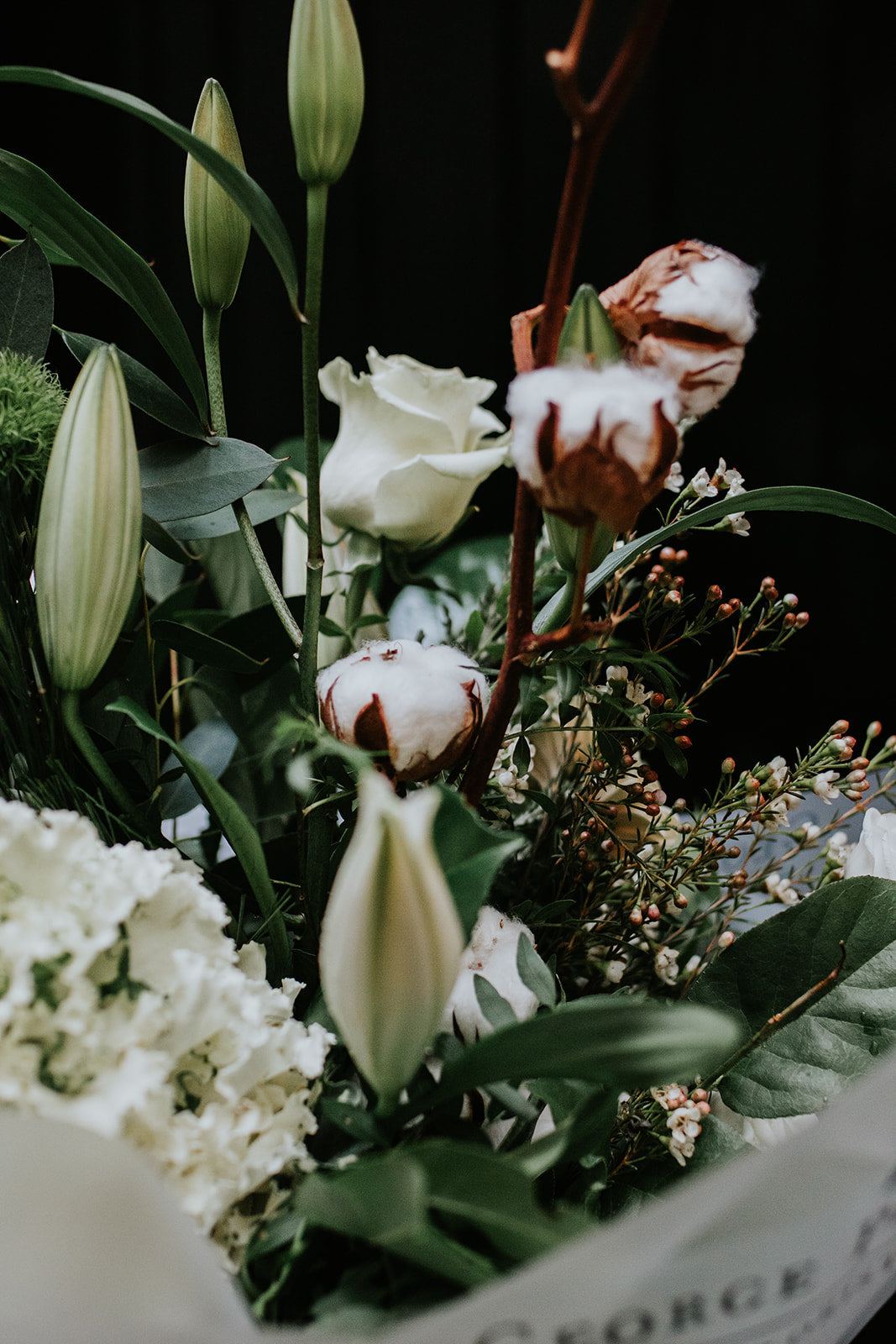 Winter Whites Hand-tied Bouquet