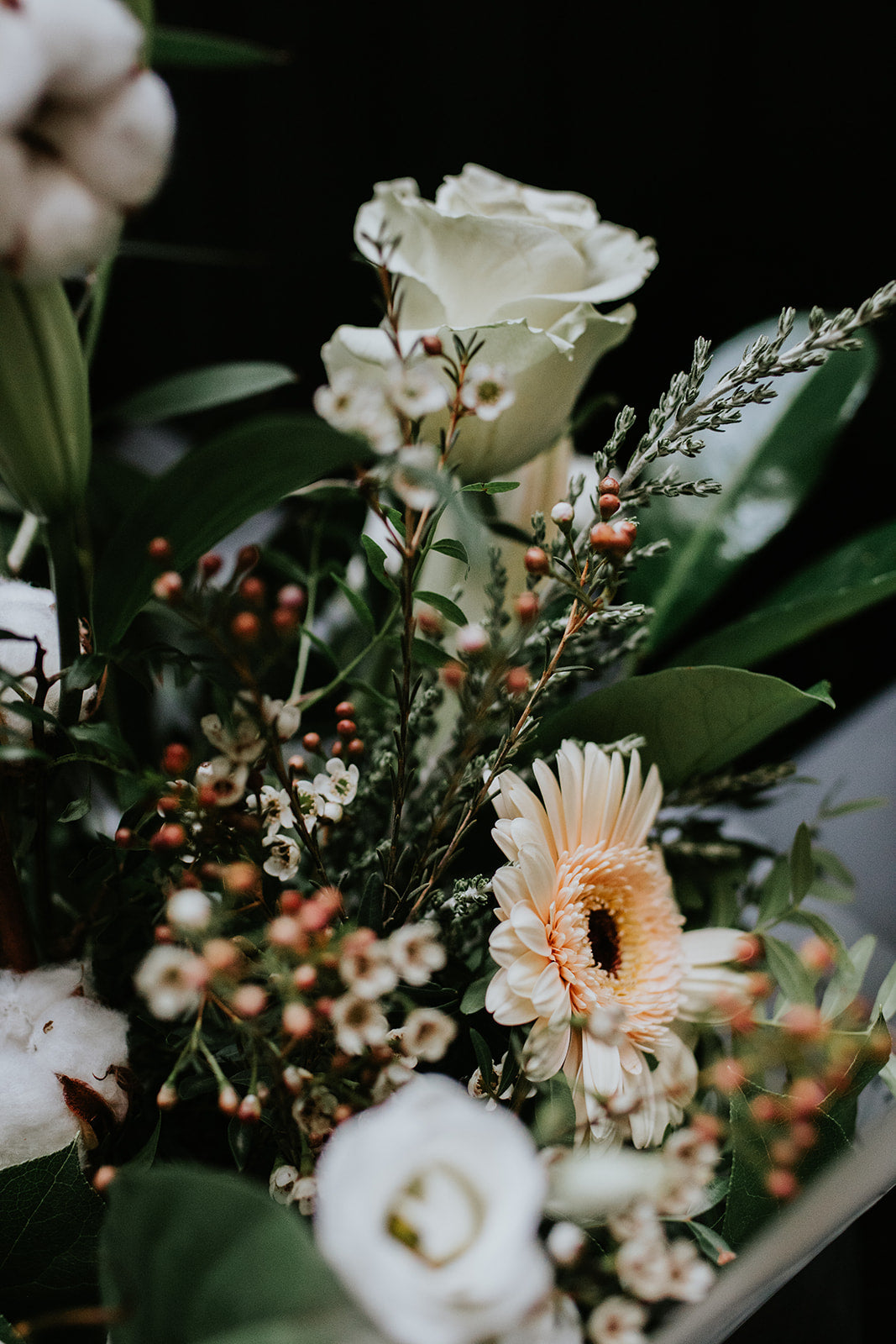 Winter Whites Hand-tied Bouquet